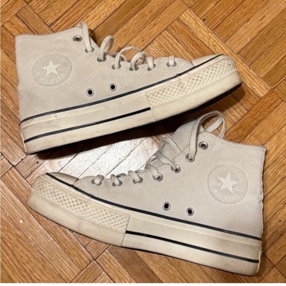 Converse High-Top Sneakers - Light Gray - Picture 2 of 5